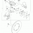 YZFR1S (YZFR1SHGY/YZFR1SHCGY) Задний суппорт