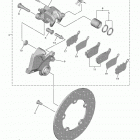 YZFR6 YZFR6HCL/YZFR6HL/YZFR6HW/YZFR6HCB/YZFR6HCW/YZFR6HB Задний суппорт