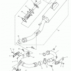 WR250F (WR250FH) Выхлопная система