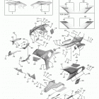 YZFR6 (YZFR6HCL/YZFR6HL/YZFR6HW/YZFR6HCB/YZFR6HCW/YZFR6HB) Обтекатель 2