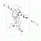 YZFR1 YZFR1HB/YZFR1HCL/YZFR1HCB/YZFR1HL Задняя подвеска
