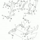 SR950 (SCR95HCR/SCR95HCGY/SCR95HGY/SCR95HR) Подножки