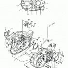 SR400 (SR400HCB/SR400HB) Картер двигателя