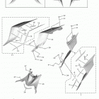 YZFR6 YZFR6HCL/YZFR6HL/YZFR6HW/YZFR6HCB/YZFR6HCW/YZFR6HB Боковые обтекатели