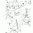 SUPER TENERE ES  (XTZ12ELCGY/XTZ12ELGY) Задний торм цилиндр