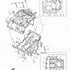 R3ABS YZFR3AHW/YZFR3AHB Картер двигателя