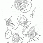 FZ10 (FZ10HCGY/FZ10HCB/FZ10HB/FZ10HGY) Крышка картера двигателя