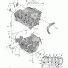 YZFR6 YZFR6HCL/YZFR6HL/YZFR6HW/YZFR6HCB/YZFR6HCW/YZFR6HB Картер двигателя