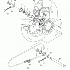 YZ450FX (YZ450FXH) Переднее колесо