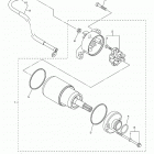 V STAR 950 TOURER (XVS95CTHCR/XVS95CTHR) Стартер