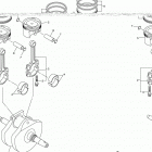 BOLT R SPEC (XVS95CHR/XVS95CHS/XVS95CHCS/XVS95CHCR) Коленчатый вал и Поршень