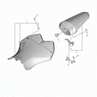 YZFR6 (YZFR6HCL/YZFR6HL/YZFR6HW/YZFR6HCB/YZFR6HCW/YZFR6HB) Сиденье