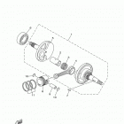 TTR50E (TTR50EH) Коленчатый вал и Поршень