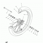 TTR125LE (TTR125LEH) Переднее колесо