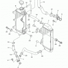 YZ450FX (YZ450FXH) Радиатор и Патрубки