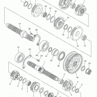 BOLT R SPEC (XVS95CHR/XVS95CHS/XVS95CHCS/XVS95CHCR) Трансмиссия