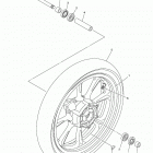 V STAR 950 TOURER (XVS95CTHCR/XVS95CTHR) Переднее колесо