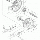 BOLT (XVS95CHB/XVS95CHCB) Переднее колесо