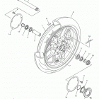 YZFR1M YZFR1MHC/YZFR1MH Переднее колесо