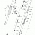 TTR125LE (TTR125LEH) Передняя вилка