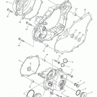 WR250F (WR250FH) Крышка картера двигателя