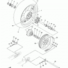 V STAR TOURER (XVS13CTHCL/XVS13CTHL) Переднее колесо