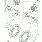 FZ10 (FZ10HCGY/FZ10HCB/FZ10HB/FZ10HGY) Передний суппорт
