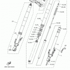 SUPER TENERE (XTZ12JCL/XTZ12JL) Передняя вилка