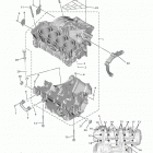 YZFR6 (YZFR6HCL/YZFR6HL/YZFR6HW/YZFR6HCB/YZFR6HCW/YZFR6HB) Картер двигателя