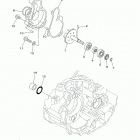 YZ450FX (YZ450FXH) Водяной насос