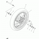 FZ07 ABS (FZ07AHCR/FZ07AHR) Переднее колесо