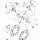 FZ07 ABS FZ07AHR/FZ07AHCR Передний суппорт
