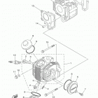 TTR50E (TTR50EH) Головка цилиндров