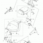 V STAR 950 TOURER (XVS95CTHCR/XVS95CTHR) Сиденье
