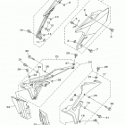 YZ250FX (YZ250FXH) Боковые обтекатели