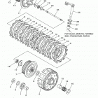 YZ250F (YZ250FJL/YZ250FJW) Сцепление