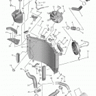 YZFR6 YZFR6HCL/YZFR6HL/YZFR6HW/YZFR6HCB/YZFR6HCW/YZFR6HB Радиатор и Патрубки