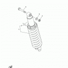 TTR230 (TTR230H) Задняя подвеска