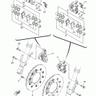 SUPER TENERE ES  (XTZ12ELCGY/XTZ12ELGY) Передний суппорт