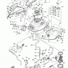 R3ABS YZFR3AHW/YZFR3AHB Топливный бак