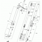 FZ07 ABS FZ07AHR/FZ07AHCR Передняя вилка
