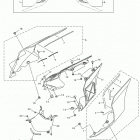 YZFR1S YZFR1SHGY/YZFR1SHCGY Боковые обтекатели