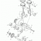 VMAX (VMX17HCR/VMX17HR) Коленчатый вал и Поршень