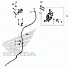 GL1800DA Parking brake lever