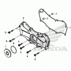 GL1800DA Front engine cover