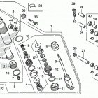 CRF150R Задние амортизаторы