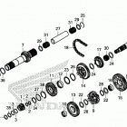 GL1800DA Transmission (mainshaft)