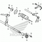 GROM125 Вилка переключения передач