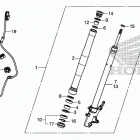GROM125 Передняя вилка