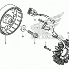 CBR600RA Генератор